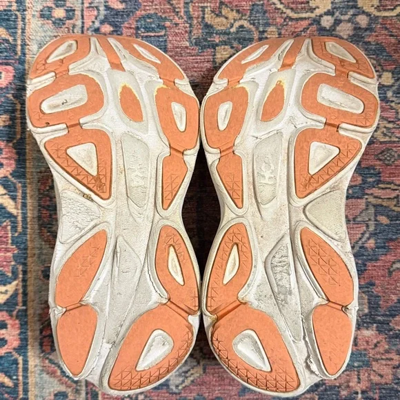 Hoka Women's Shoes in Light Blue and Yellow - Picture 5 of 6